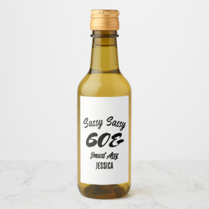 Regalo de cumpleaños de Sassy Sixty Funny Personal