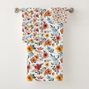 Regalo de Cumpleaños Floral Vibrante en Estilo A