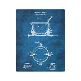 Regalo de decoración de farmacia de mortero druso