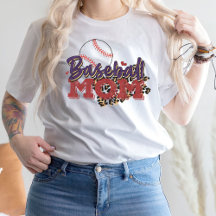 Regalo de Día de la Madre, camiseta de béisbol fam