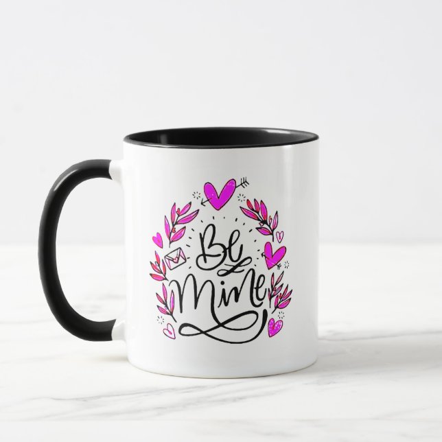 Regalo de día de San Valentín en taza (Izquierda)