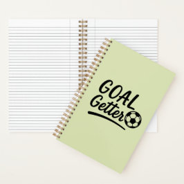 Regalo de diario 'Goal Getter' en verde oliva suav