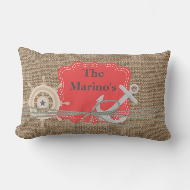 Regalo de encargo de la almohada de la ARPILLERA (Anverso)