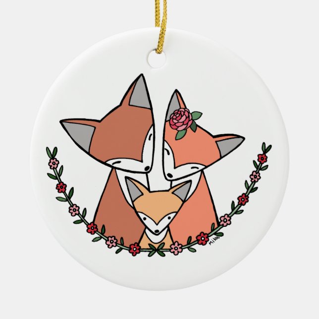 Regalo de encargo del bebé del primer ornamento (Frente)