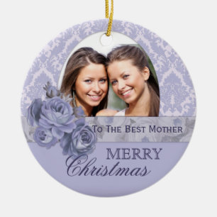 Regalo de encargo del navidad del ornamento de la
