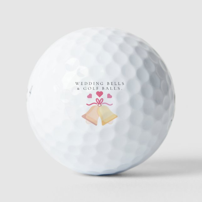Regalo de Favor de Boda 'Campanas de Boda y Bolas  (Anverso)