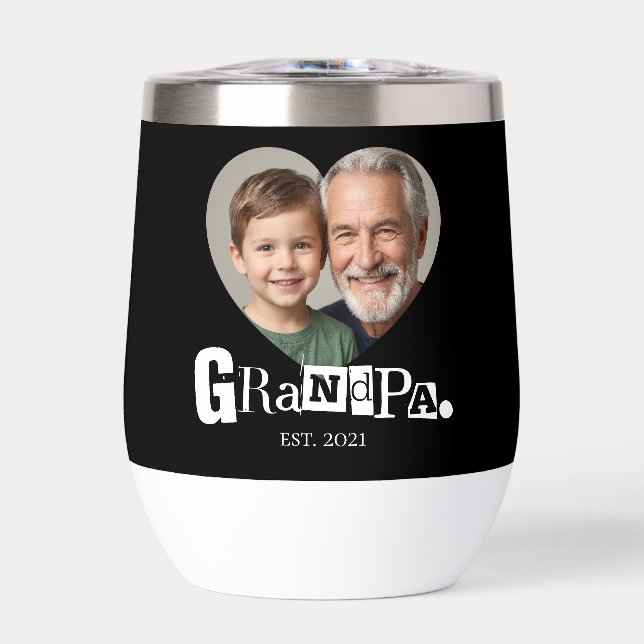 Regalo De Foto Establecido Para Abuelo (Frente)