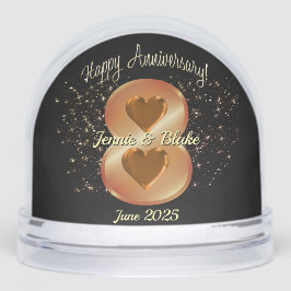 Regalo de foto personalizada para el octavo aniver