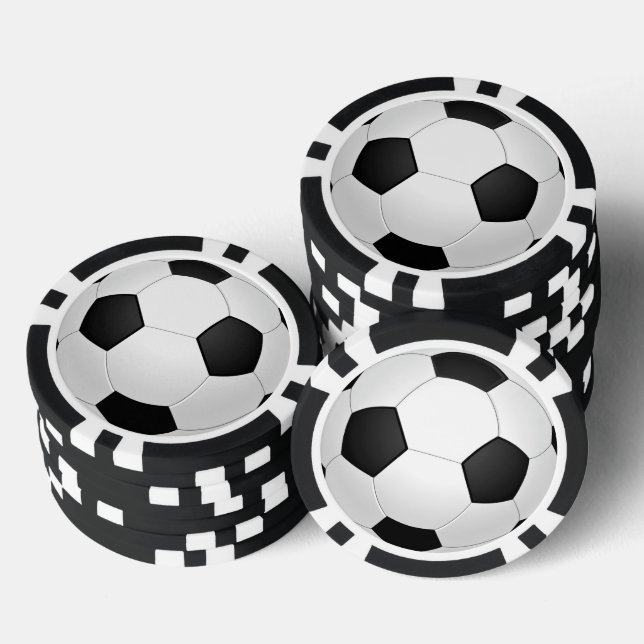 Regalo de fútbol de los jugadores de póquer de bal (Pila)