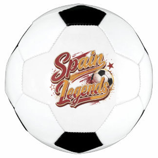 Regalo de fútbol y balón de fútbol de España