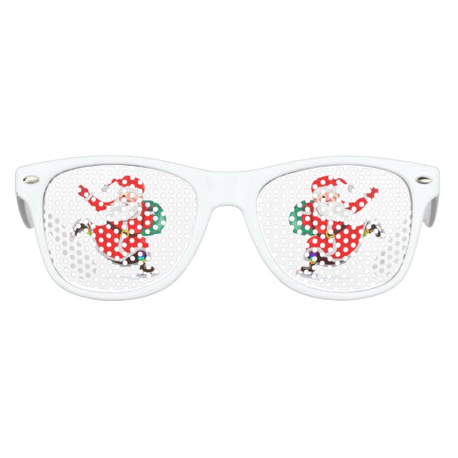 Regalo de gafas de sol de navidades con Santa Clau (Anverso)