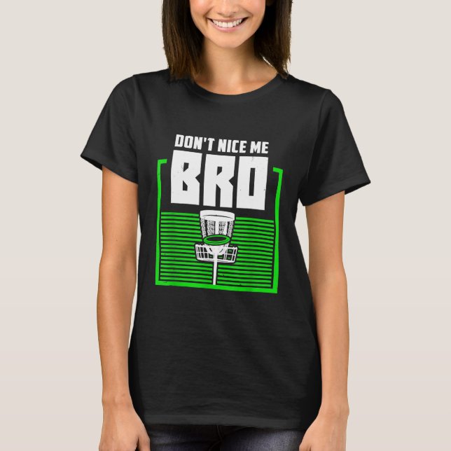 Regalo De Golf De Disco Para Una Camiseta Del Repr (Anverso)