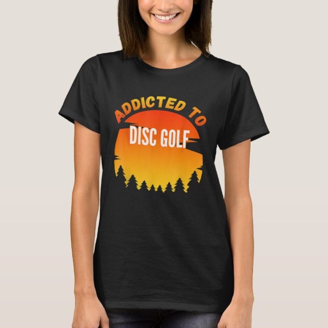 Regalo de golf en disco para camiseta de disco (Anverso)