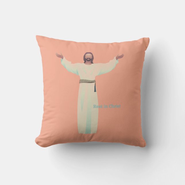 Regalo de graduación cristiana, almohada religiosa (Anverso)