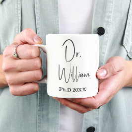 Regalo de Graduación de Doctorado Taza para Gradua