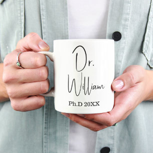 Regalo de Graduación de Doctorado Taza para Gradua