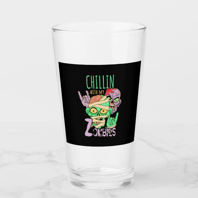 Regalo de Halloween | Chillin con mis amigos (Anverso)