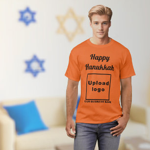 Regalo de Hanukkah de negocios en camiseta de colo