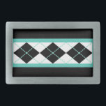 Regalo de hebilla del cinturón Retro Argyle<br><div class="desc">El diseño es de arte original.</div>