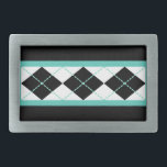 Regalo de hebilla del cinturón Retro Argyle<br><div class="desc">El diseño es de arte original.</div>
