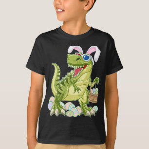 Regalo de héroe de dinosaurio de camiseta de pascu