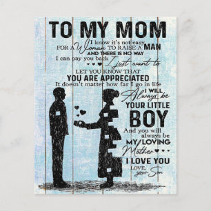 Regalo de hijo a mamá, carta personalizada para re