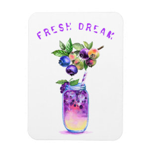 Regalo de imán para bebidas azucareras frescas - T