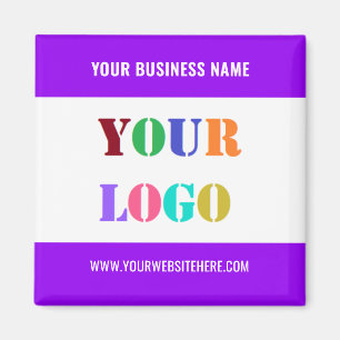 Regalo de imán promocional de negocio con logotipo