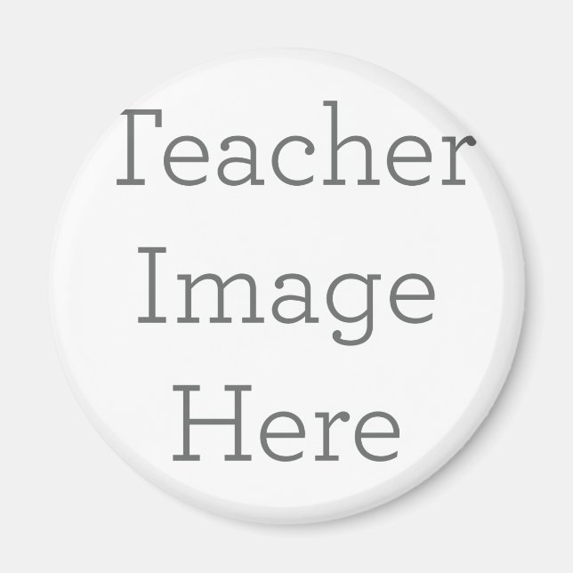 Estándar: 5,7 cm Circular Imán (Frente)