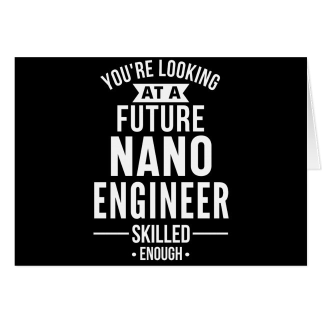 Regalo de ingeniero de NANO (Anverso (Horizontal))