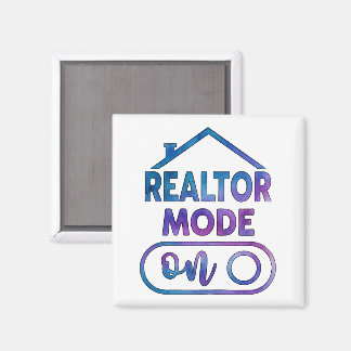Regalo de inmobiliaria de imán de Modo de Agente A