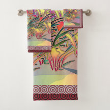 Regalo de jardín de flores exóticas