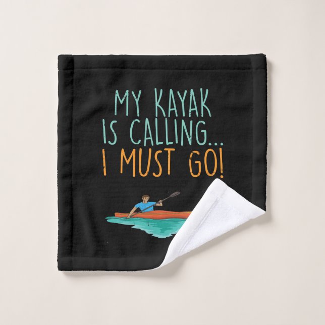 Regalo de kayak de remo (Toallita)