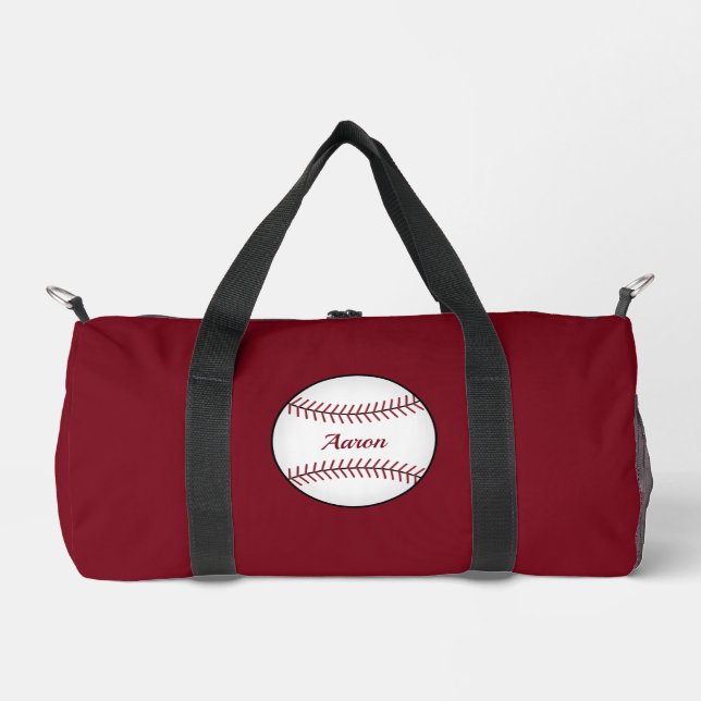Regalo de la bolsa de béisbol rojo personalizado (Anverso)