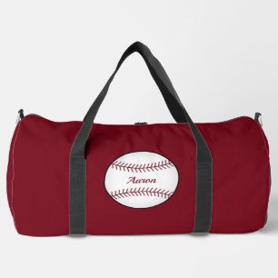 Regalo de la bolsa de béisbol rojo personalizado