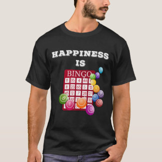 Regalo de la camiseta de Bingo Para El Jugador De