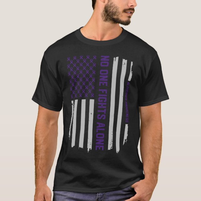 Regalo de la camiseta de la bandera americana de (Anverso)
