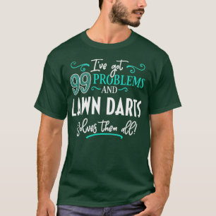 Regalo de la camiseta de los dardos del jardín - L