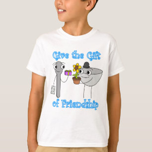 Regalo de la camiseta de los niños amigos