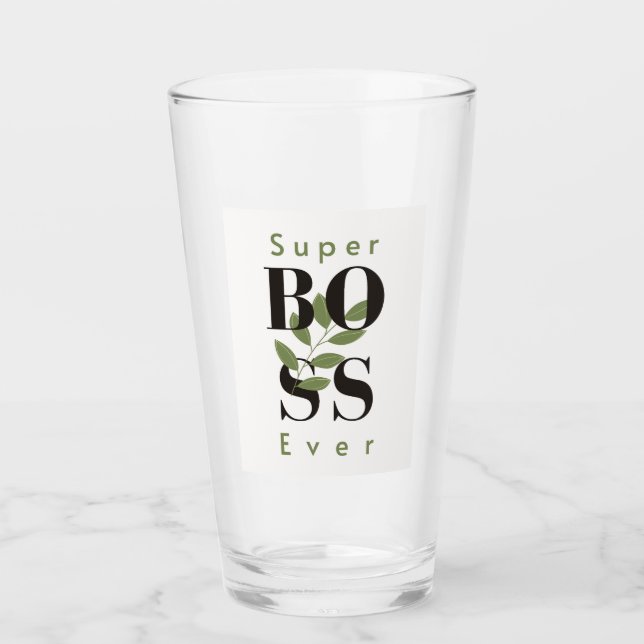 Regalo de la Copa de Vidrio Super Boss para el jef (Anverso)