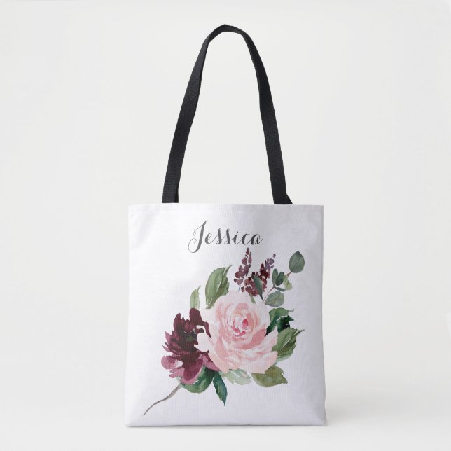 Regalo de la dama de honor personalizado Bolsa de  (Anverso)