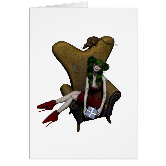 Regalo de la parada de autobús de Ragdoll Suzie (Frente)