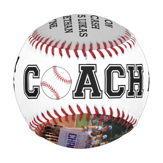 Regalo de la pelota Keepsake del entrenador de béi (Anverso)
