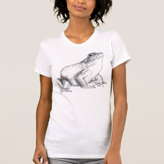 Regalo de la rana de Guay de la camiseta del arte