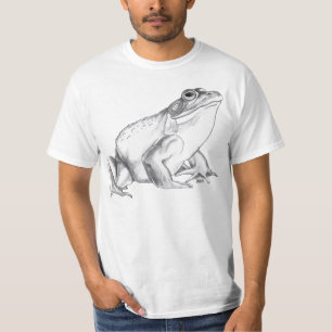Regalo de la rana de Guay de la camiseta del arte