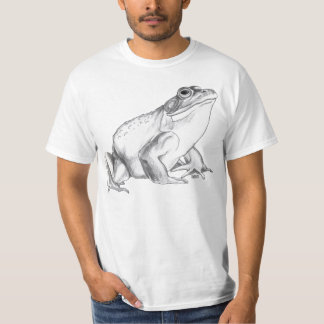 Regalo de la rana de Guay de la camiseta del arte