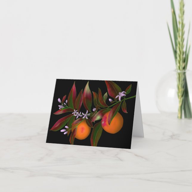 Regalo de la tarjeta de felicitación de oro (Anverso)