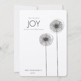 Regalo de la tarjeta de la foto del día de fiesta