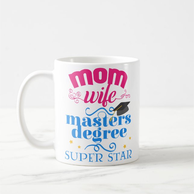 Regalo de la taza de café de la graduación del (Izquierda)
