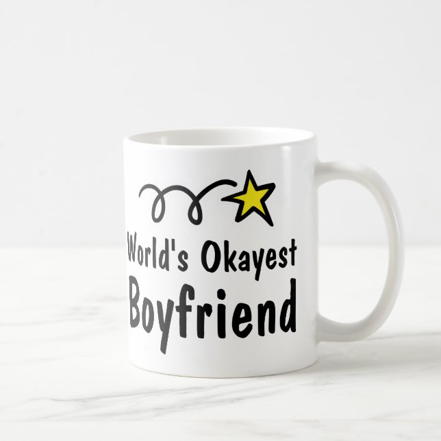 Regalo de la taza de café del novio de Okayest del (Derecha)